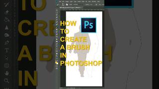 How to Create a Brush in Photoshop | #shorts