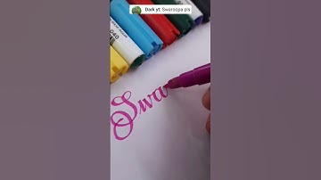 #calligraphy #writing names #beautiful hand writing #cursive writing #relaxing #Sreekanth art.