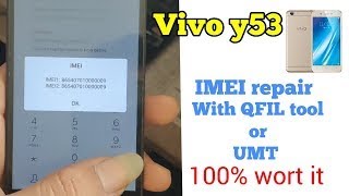 Vivo Y53 Imei Repair new method 2023
