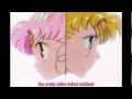 Sailormoon and chibimoon confront  sailor moon and chibi moon minimoon mini moon