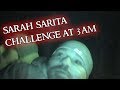 WE WENT BACK TO THE HAUNTED WOODS AND DID THE SISTER SARITA CHALLENGE