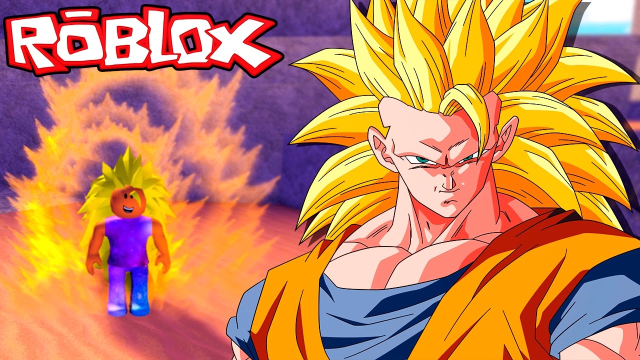 VIREI SUPER SAIYAJIN 3 NA LUTA CONTRA CELL NO ROBLOX!! (Dragon