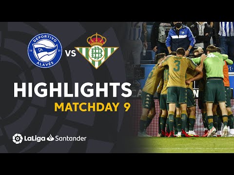 Alaves Betis Goals And Highlights