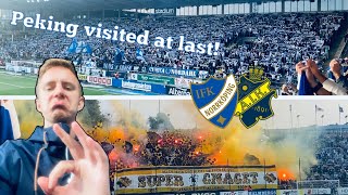 FIREWORKS & Sea Of SCARVES As IFK NORRKÖPING Take On Relegation Battlers AIK • Allsvenskan Omgång 20