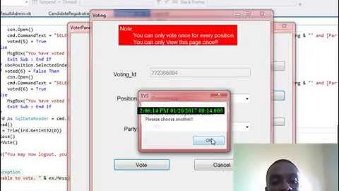 Electronic Voting System
