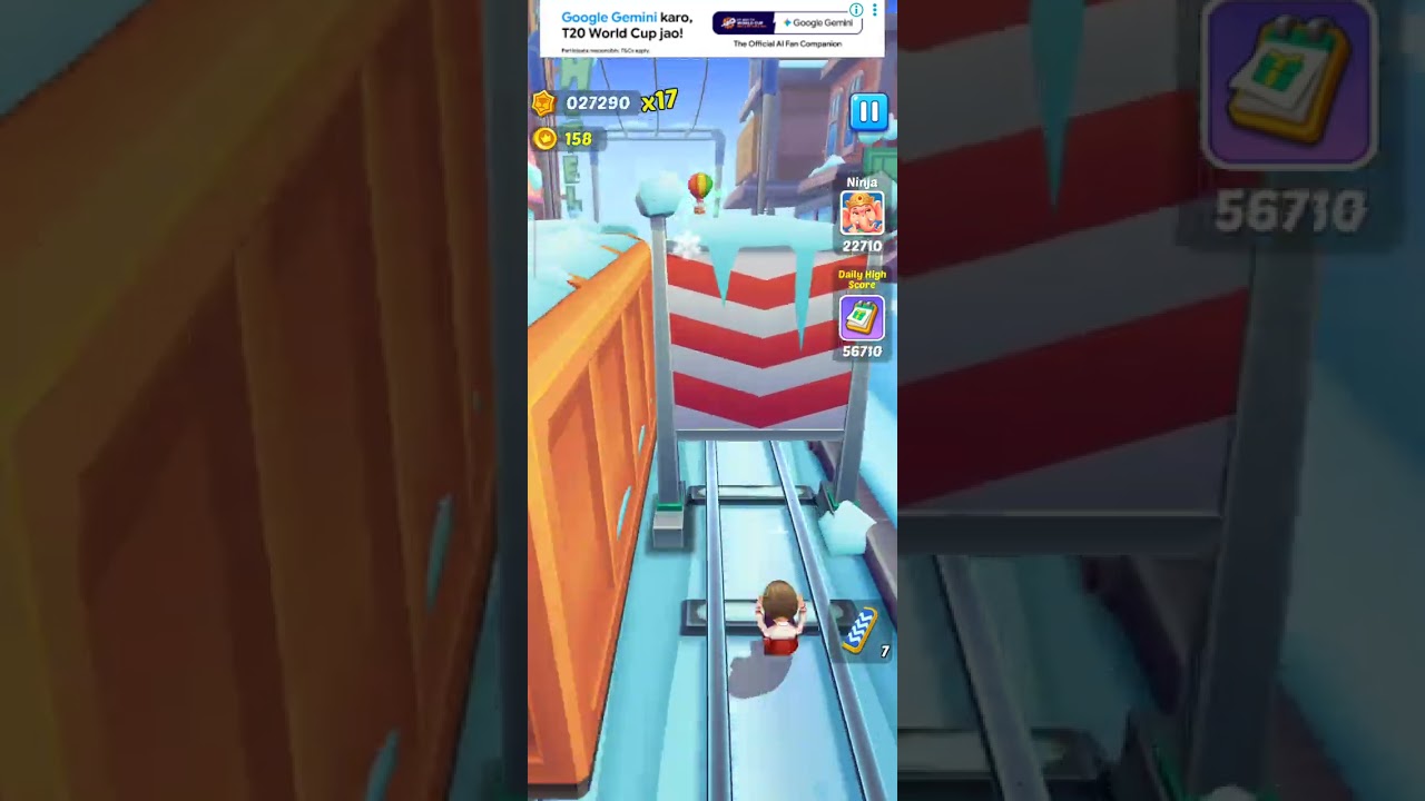 Subway princess Runner game of Sunday running part 4 