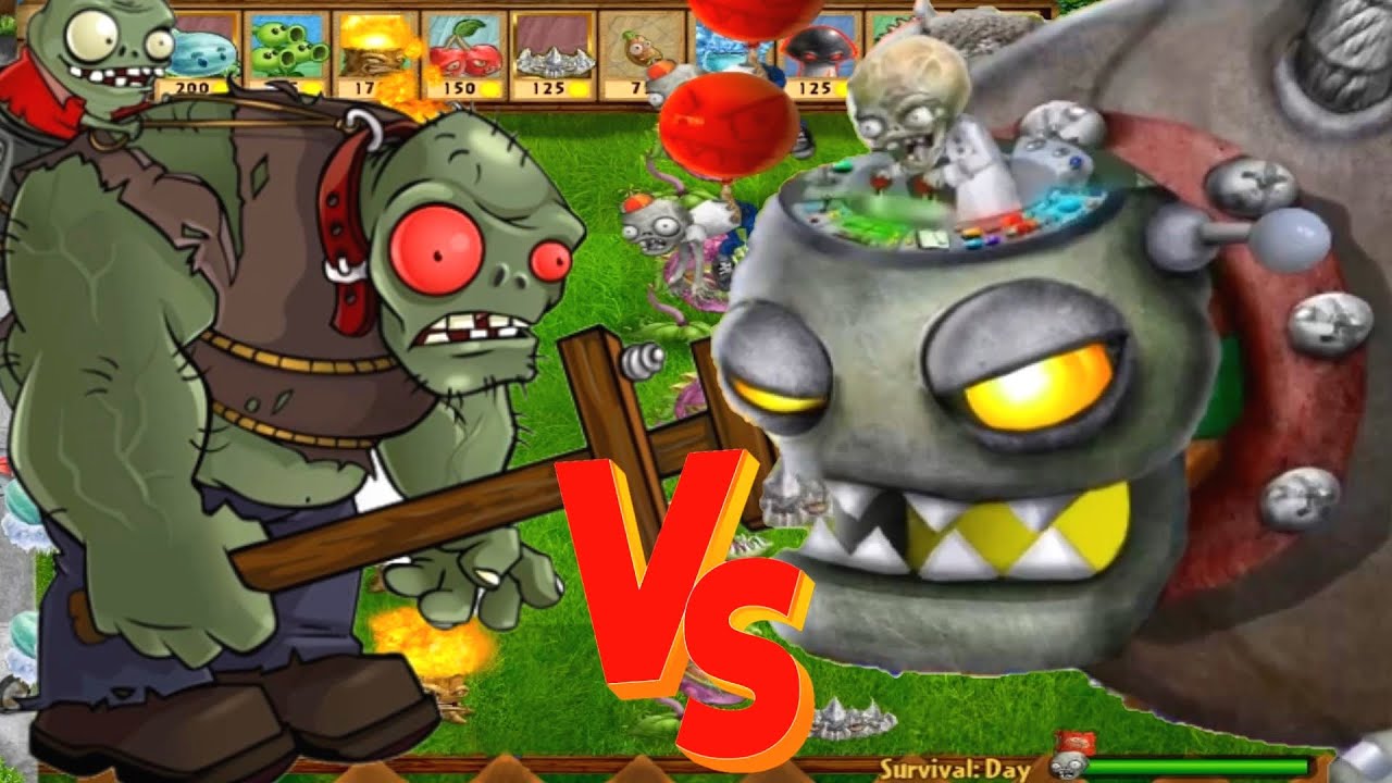 Plants vs Zombies Hack RTX GRAPHICS MOD - All Pea PvZ vs Gargantuar vs ...