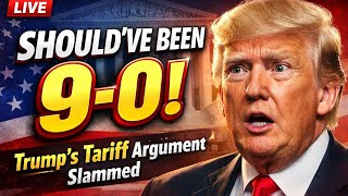 Should’ve Been 9-0: Trump’s Tariff Argument Slammed as Weak@usanow92 