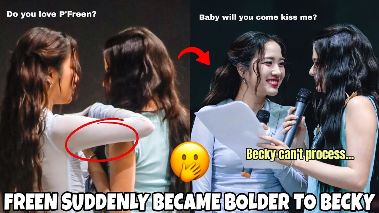(FreenBecky) FREEN DID SOMETHING TO BECKY THAT ONLY MORE THAN FRIENDS CAN DO during Blackmores event