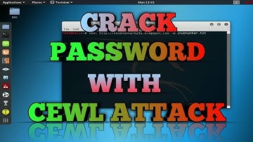 PERFORM CEWL ATTACK || CRACK ADMINISTRATIVE PASSWORD || TECHNICAL TORNADO ||