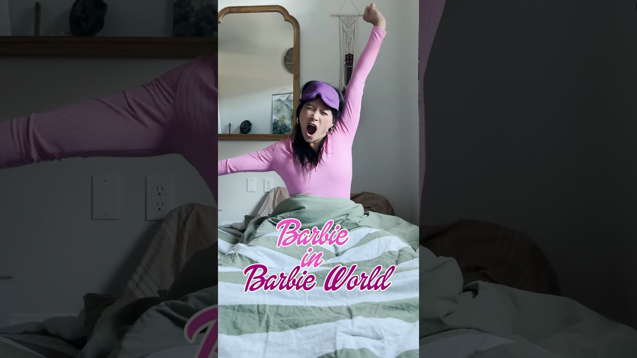 barbies can’t hang in our world 🫠 #comedy #barbie #barbiemovie