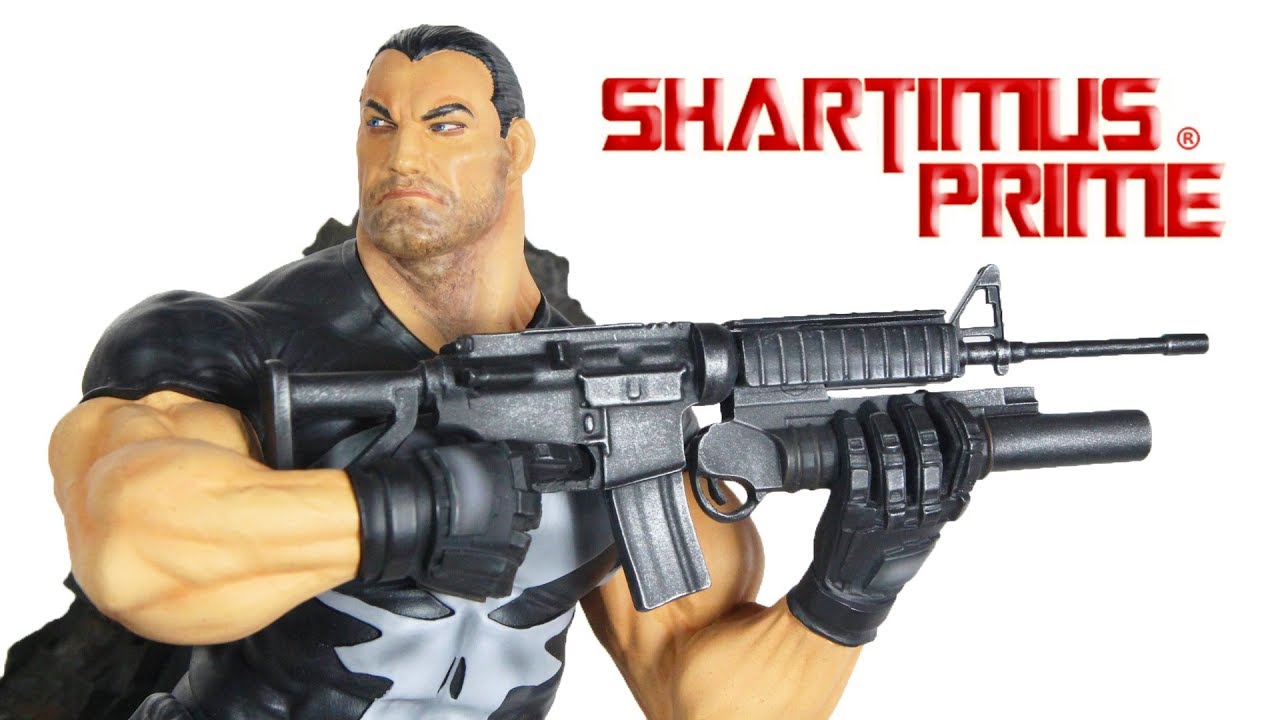 Kotobukiya Punisher Marvel Comics Fine Art Statue Review