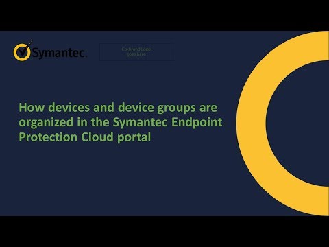 How devices and device groups are organized in the cloud portal