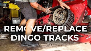 Remove & Replace Tracks On TORO Dingo by Main Street Mower 3,413 views 6 months ago 4 minutes, 51 seconds
