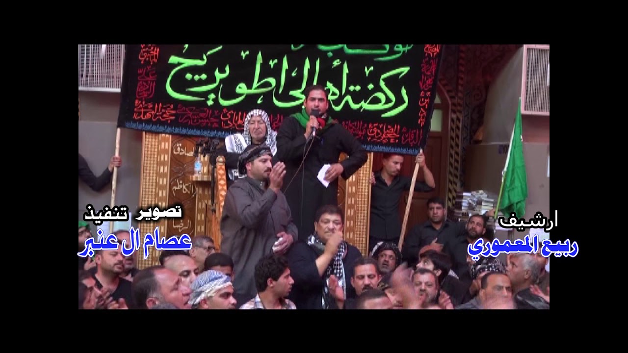 سيد جعفر الحسيني سنة 2013 في الصحن الشريف