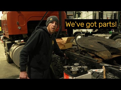 Parts have been acquired and it's time to put the International back together