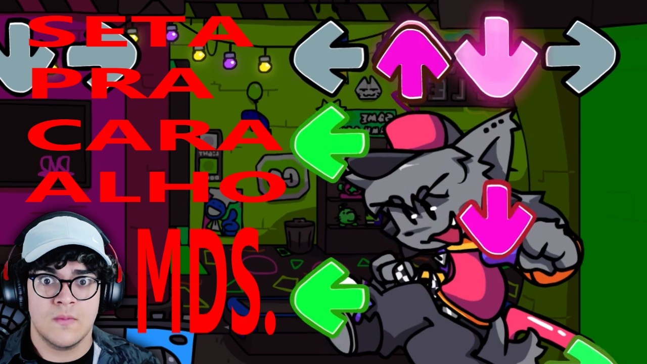 FNF, só que contra um gato pulguento dançarino 😼