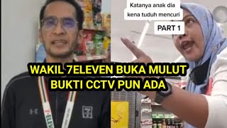 KAK LONG DAH MINTA MAAF, GILIRAN WAKIL 7ELEVEN PULA BUKA SUARA DEDAH KISAH SEBENAR || CCTV ADA