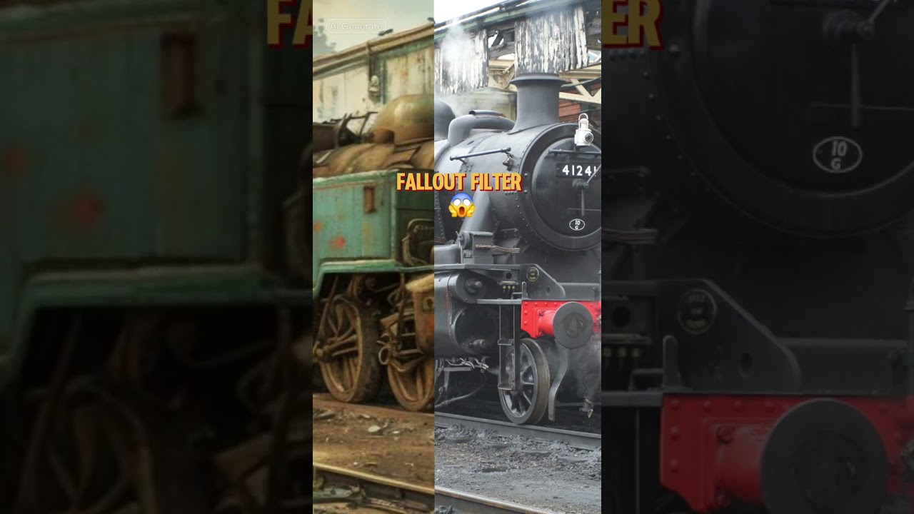 Ivatt 2MT with fallout filter