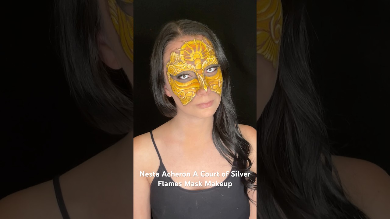 Nesta Acheron A Court of Silver Flames Mask Makeup