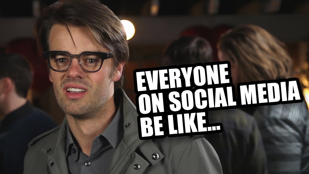 Everyone On Social Media Be Like YouTube