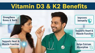Vitamin D3 K2 Benefits In India Dosage, Side Effects & Bone Health Tips