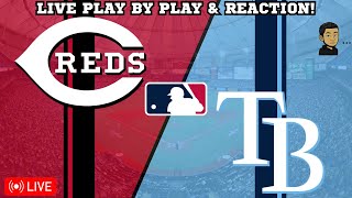 Cincinnati Reds vs Tampa Bay Rays | MLB Livestream Live Radio Broadcast