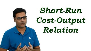Cost Analysis-2 Short-run Cost-Output Relation in Hindi