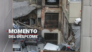 #IMPACTANTE | Estas son imágenes del desplome de un piso de estacionamiento en Manhattan, NY screenshot 2