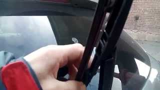 How to replace MAZDA CX9 rear wiper