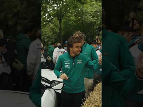 Valiant. Unleased by its visionary, Fernando Alonso at Goodwood 2024.#AstonMartin #Valiant #Shorts