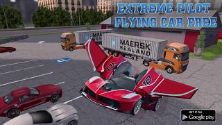 Dangerous Stunts of Modern Science Flying Car Shooting screenshot 5