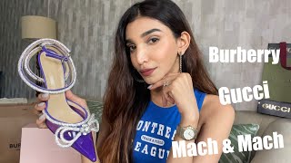 How I Shop Luxury In India? + UNBOXING - Mach & Mach, Gucci, Burberry