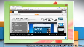 Create shortcuts for apps in Google™ Chrome browser on Windows® 8 PC
