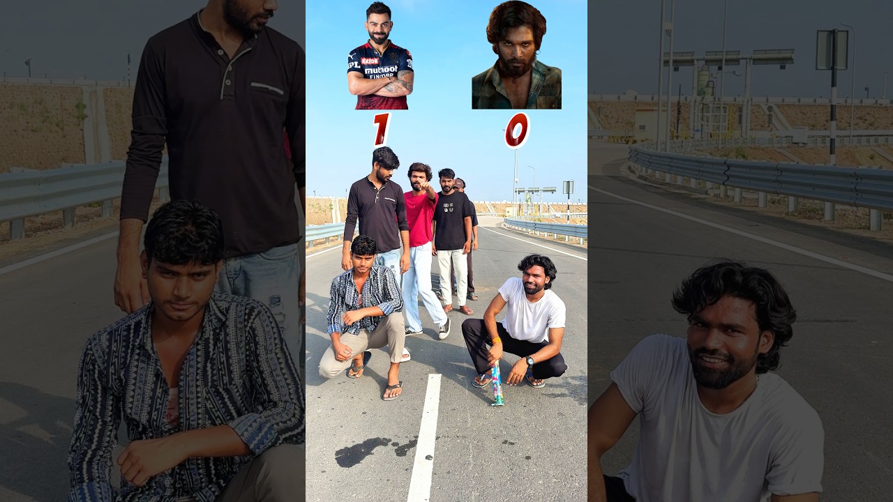 puspa vs Virat Kohli funny video.