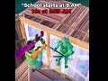 School starts at 9 💀