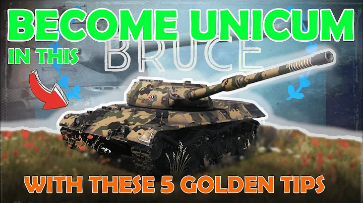 BECOME UNICUM with these 5 GOLDEN TIPS| Advanced medium tank gameplay | World of Tanks with BRUCE