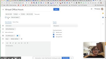Create Your Virtual Office Hours From Google Calendar