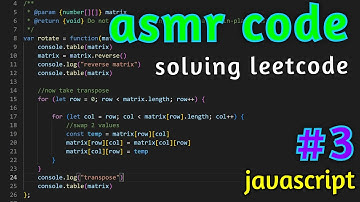 ASMR solving LeetCode problems #3 with typing noises