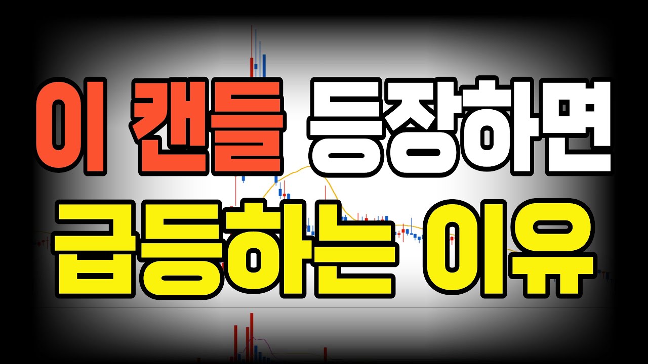 개인들은 절대 모르는 급등 캔들의 원리, '이 캔들이 등장하면 급등하는 이유 (240선 공략팁 공개)