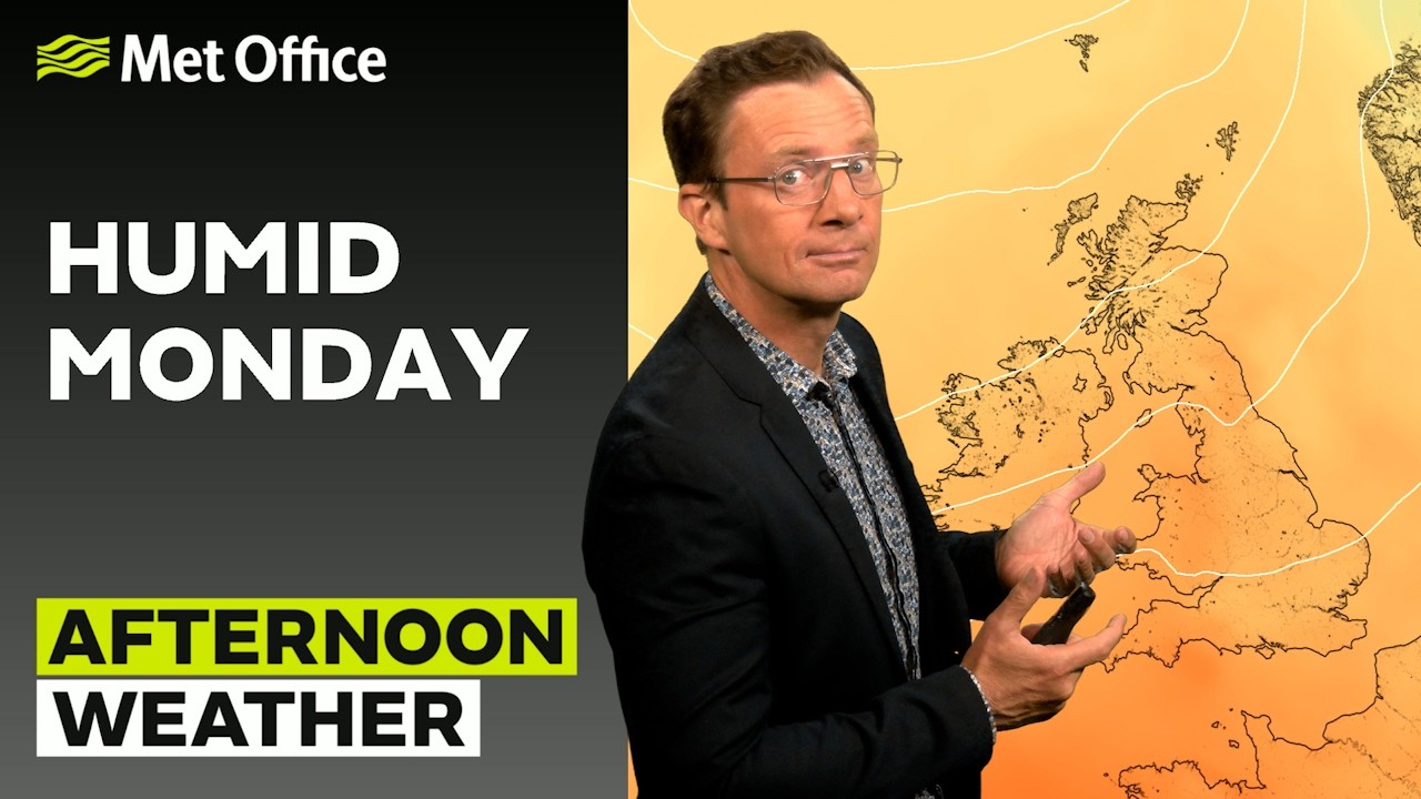 14/09/2026 -A grey Monday for many, humid for all-Afternoon Weather Forecast UK-Met Office Weather