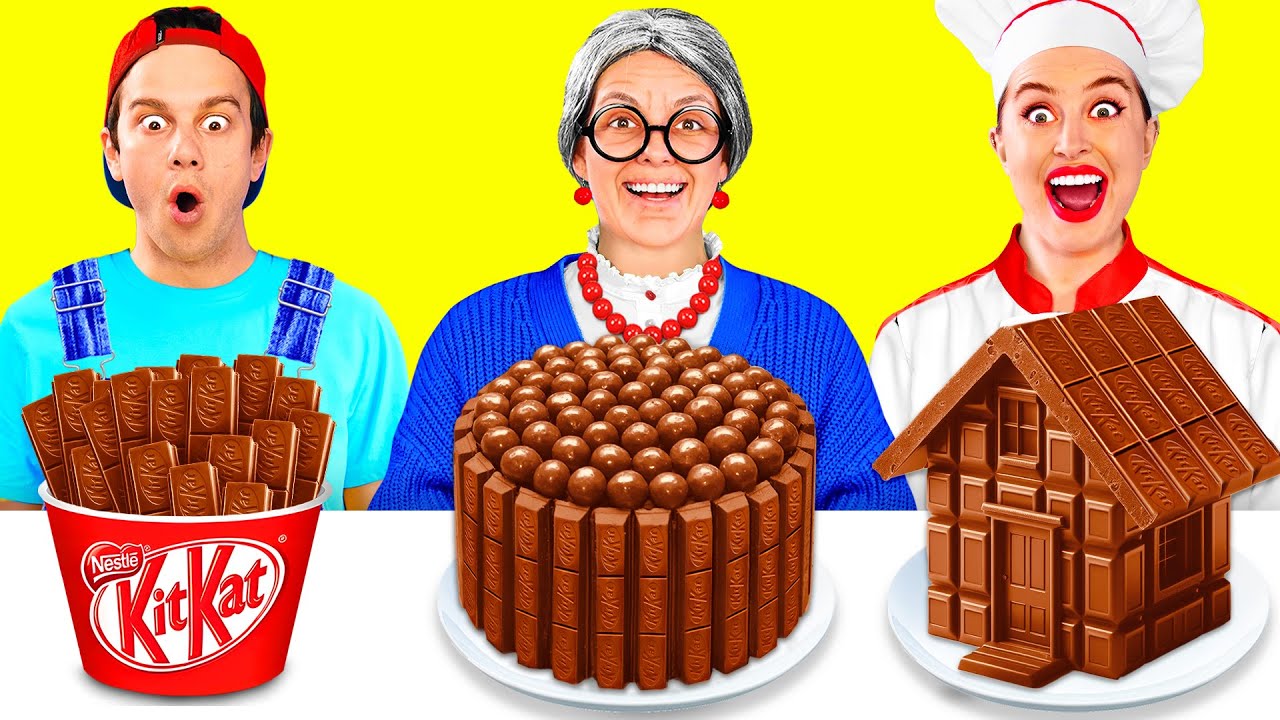 Кулинарный Челлендж: Я против Бабушки | Кто Победит в Кулинарной Битве от BaRaDa Best