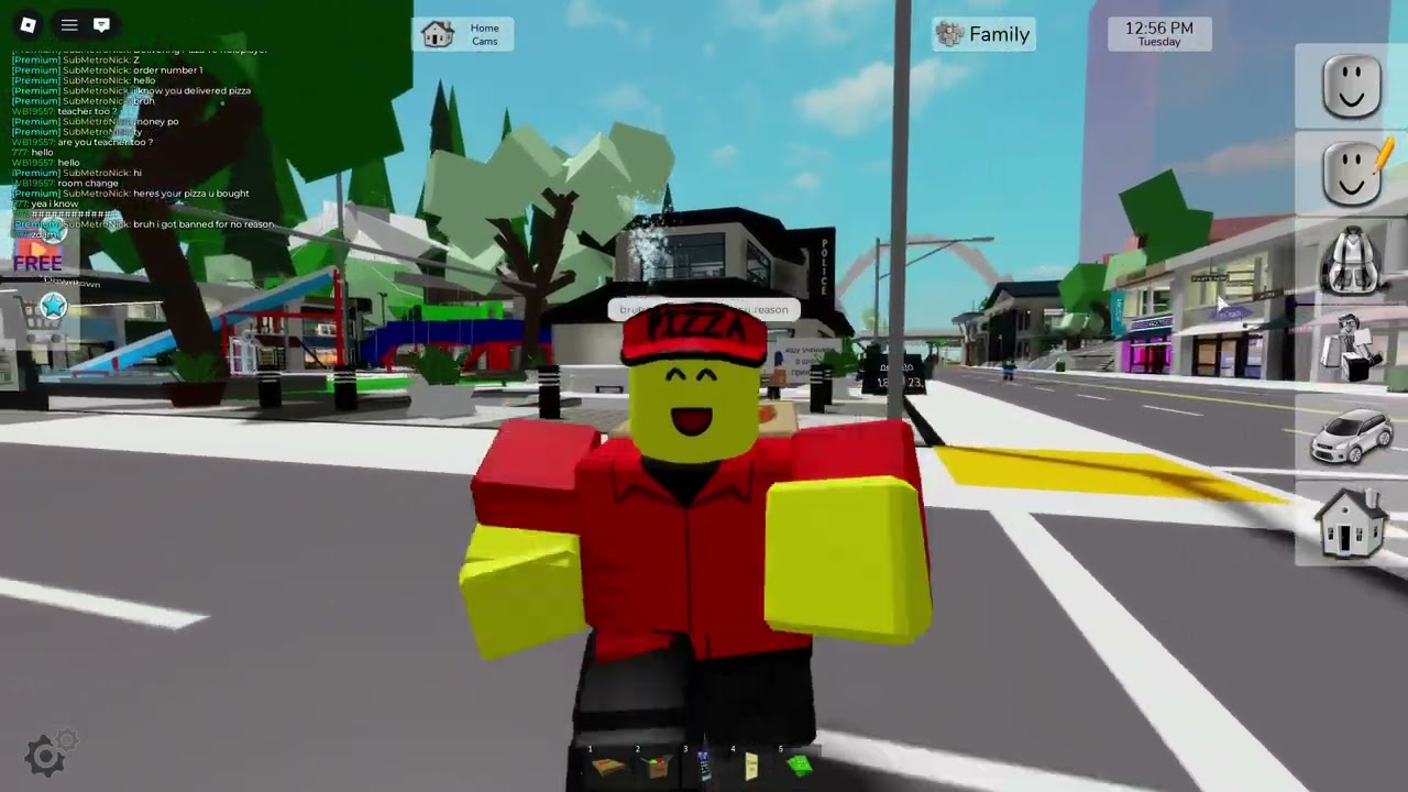 Pizza Delivery *btw i post this vid cuz im bored*