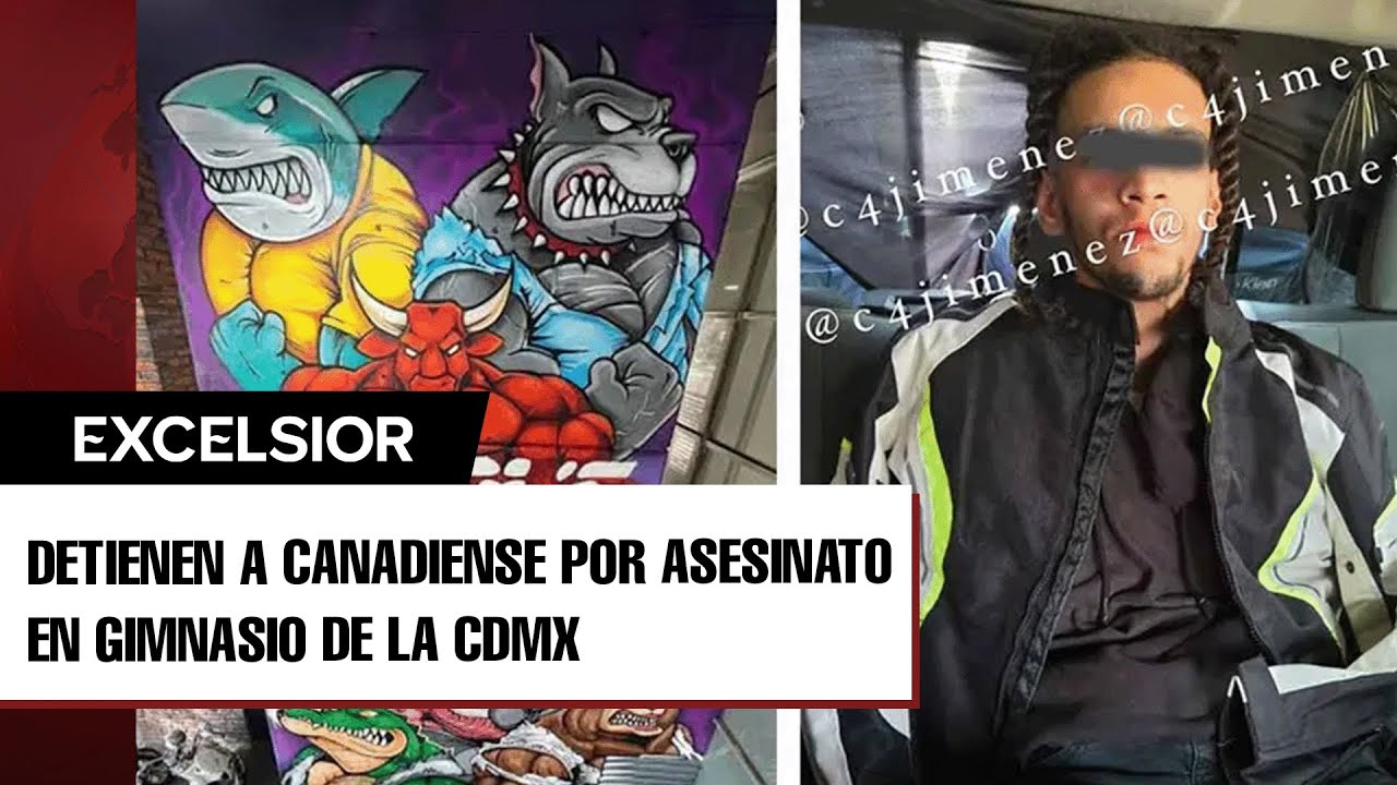 Cae canadiense por disparar y ejecutar a encargado de gym en CDMX