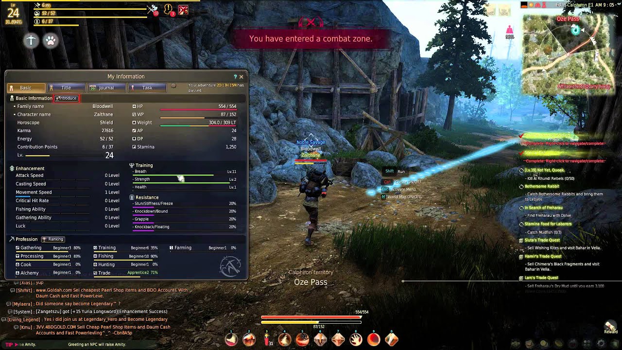 Black Desert 2016 Node Management for Trading!!! Trade
