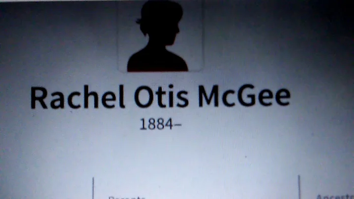 Descendants of Rachel & Aaron Mcgee** Mississippi**
