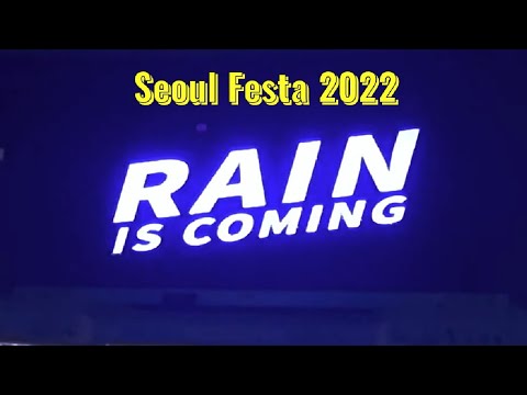 비 (RAIN) 'Seoul Festa 2022' (서울페스타) Live #1  *무편집 직캠