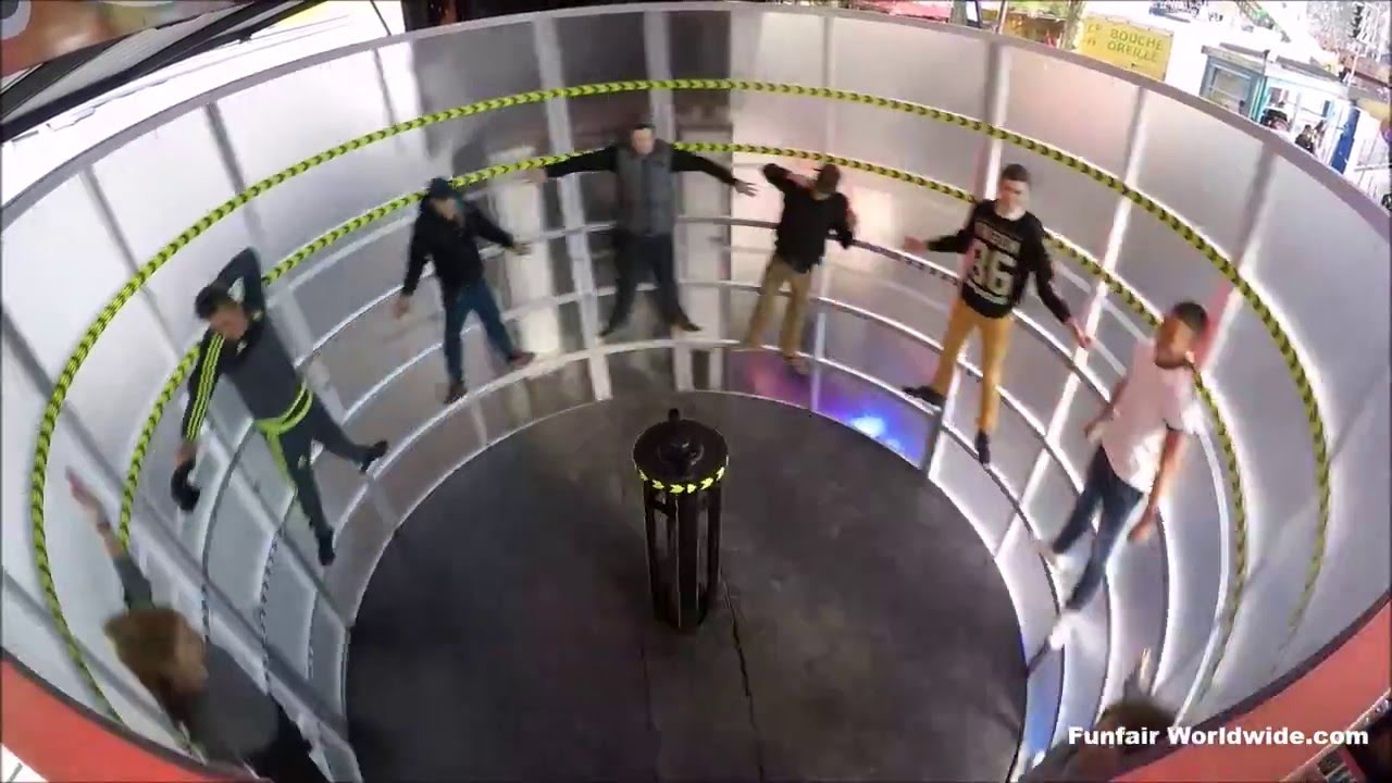 ROTOR: Astonishing Zero Gravity Ride at Foire aux Plaisirs Bordeaux 2016 🇫🇷