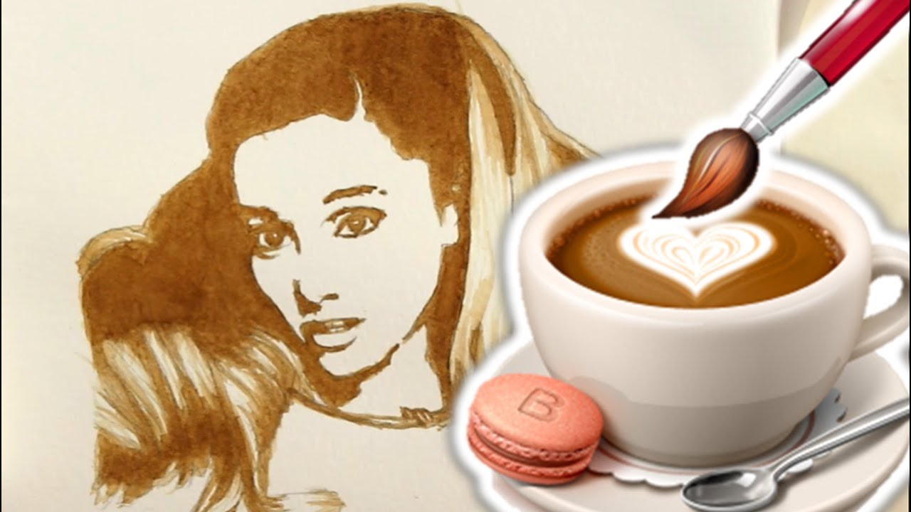 Coffee Art Painting Coffee Art Painting