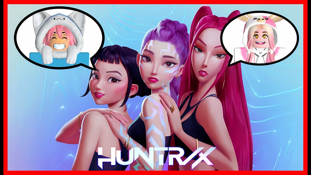 ATUN BERMAIN MENJADI KARAKTER KPOP DEMON HUNTER !! ROBLOX